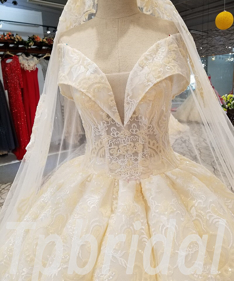 haute couture wedding dress ball gown 285-10