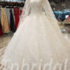 high neck ball gown wedding dress 279-08