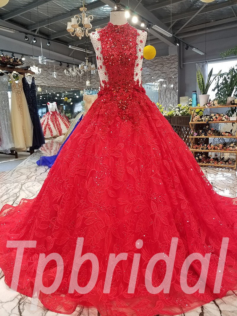 prom dress high neck red overlay prom dress high neck red overlay