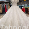 luxury ball gown wedding dress 287-07