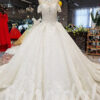luxury wedding dress for girl 293-09