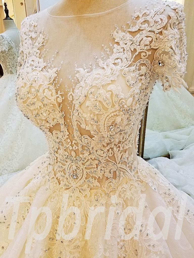 Kids Wedding Dress Pink Flower girl Ball Gown Formal Dress