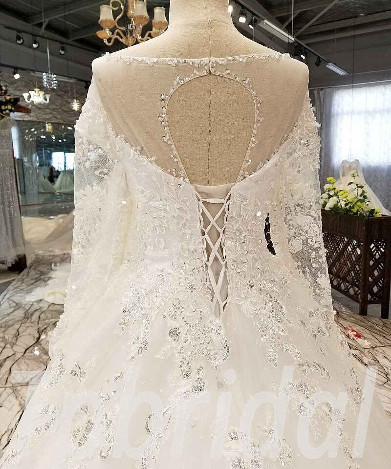 wedding dress floor length 254-05