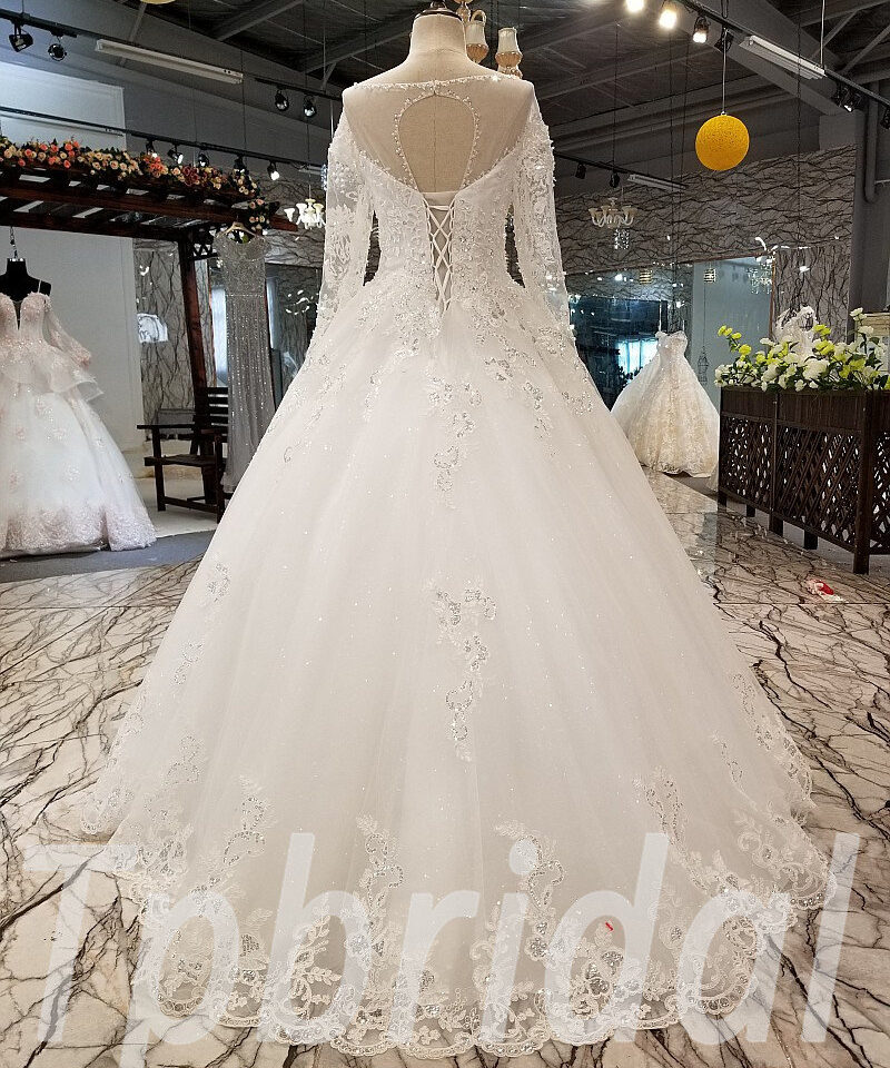 wedding dress floor length 254-05