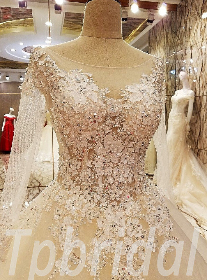 wedding dress floor length 271-01