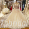 wedding dress floor length 271-05