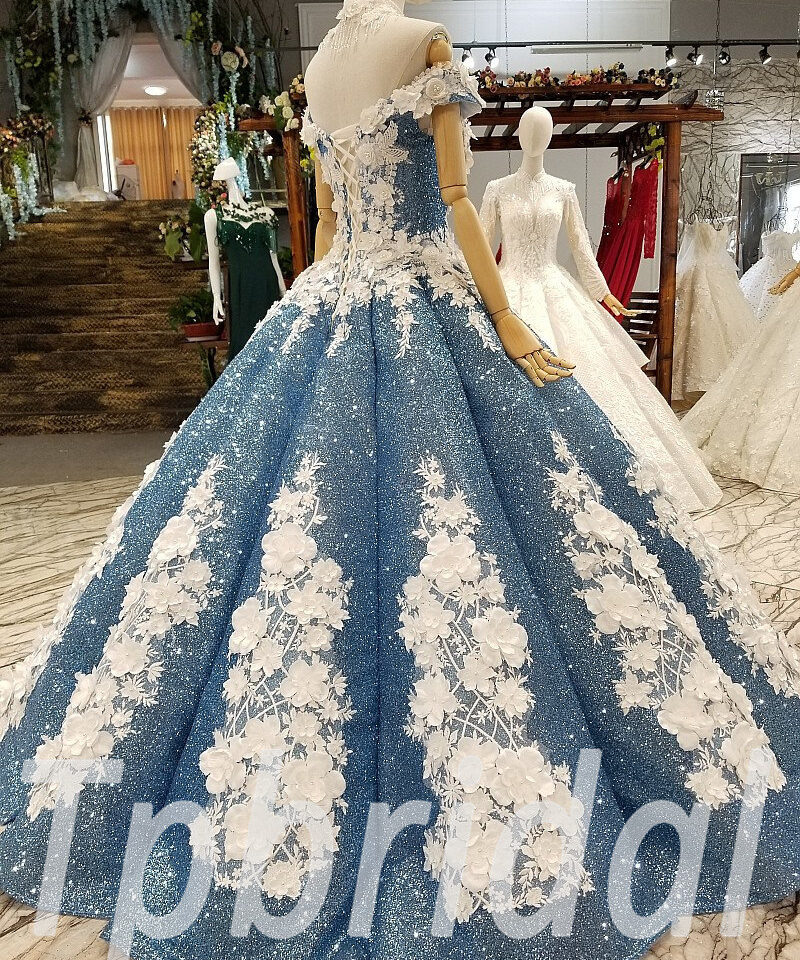 blue prom dress 0314-04