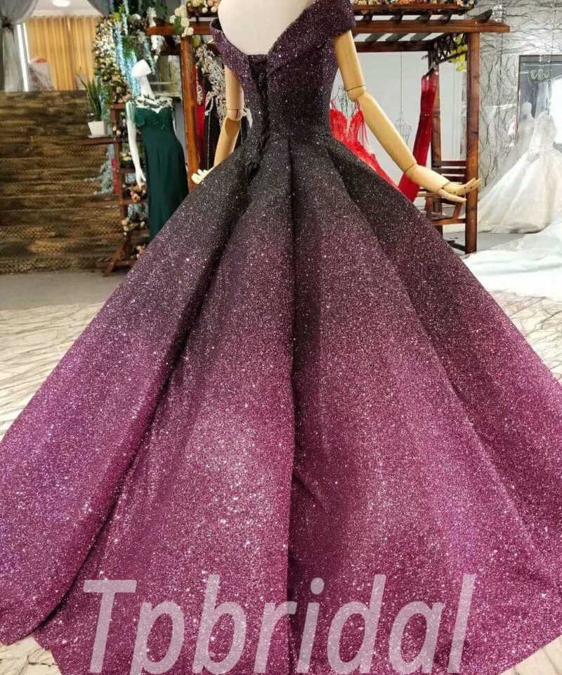 burgundy prom dress 0311-06
