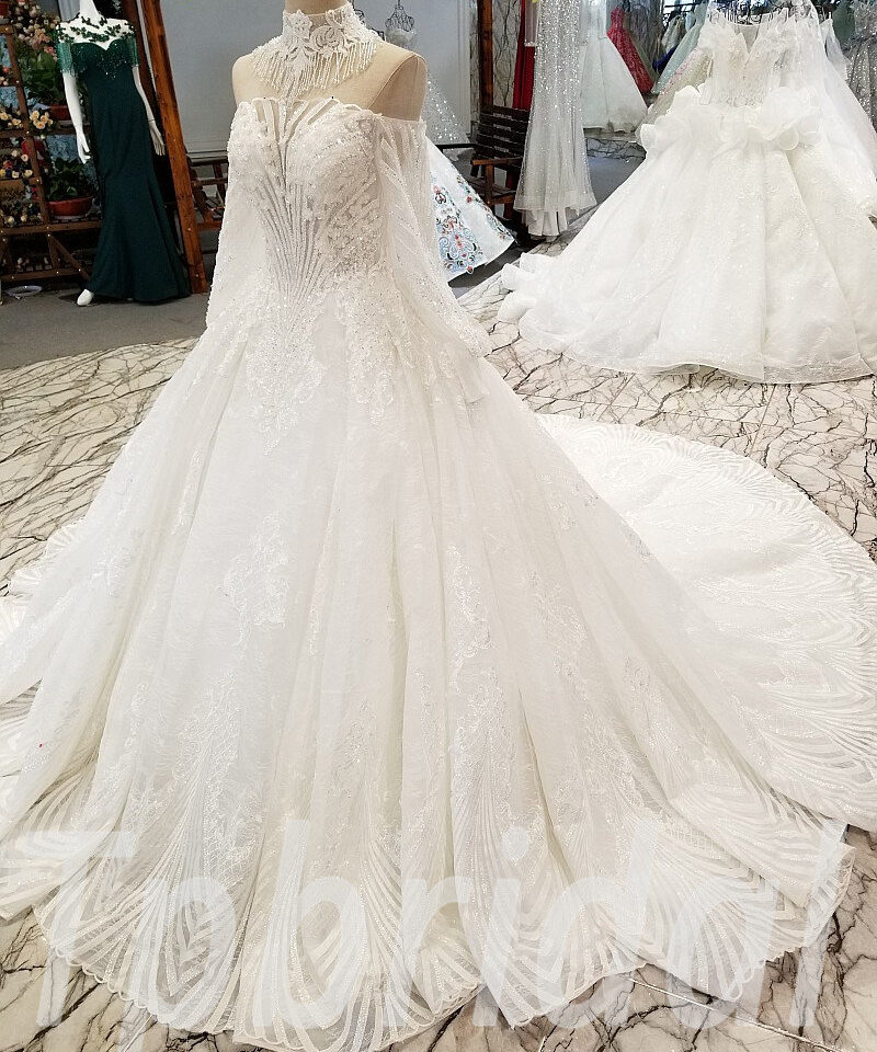 haute couture wedding dress ball gown 302-08