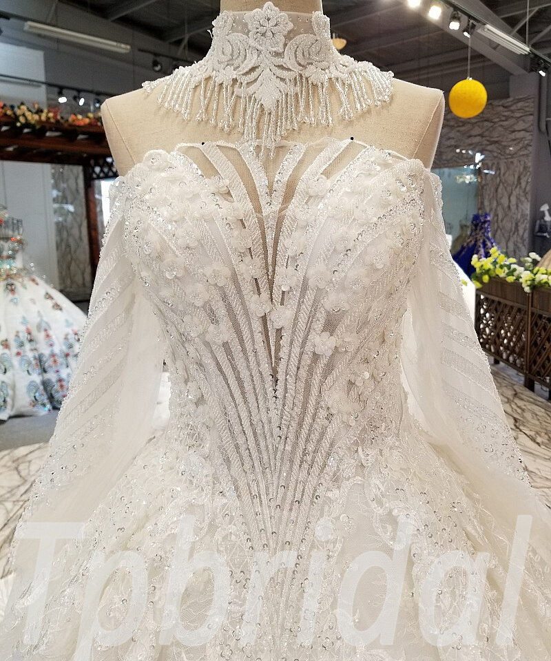 haute couture wedding dress ball gown 302-09