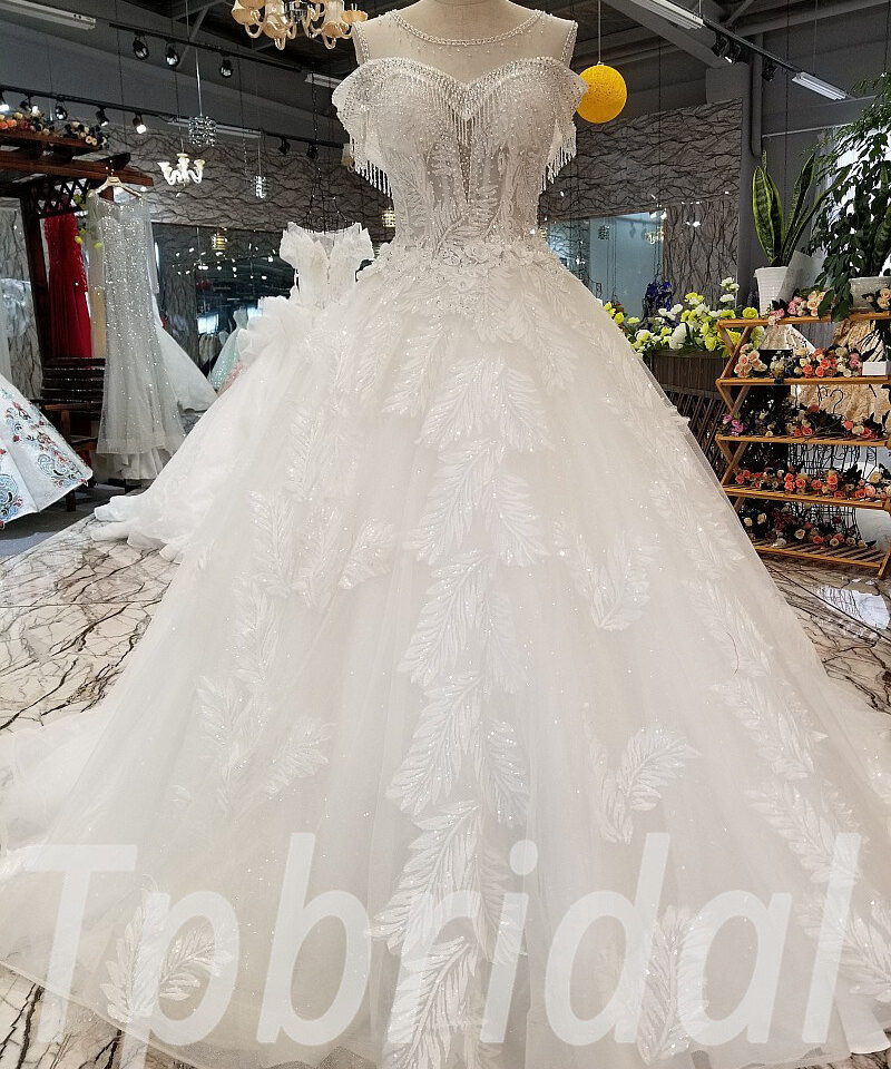 lace wedding dress plus size 301-01