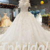 luxury wedding dress crystal 310-05