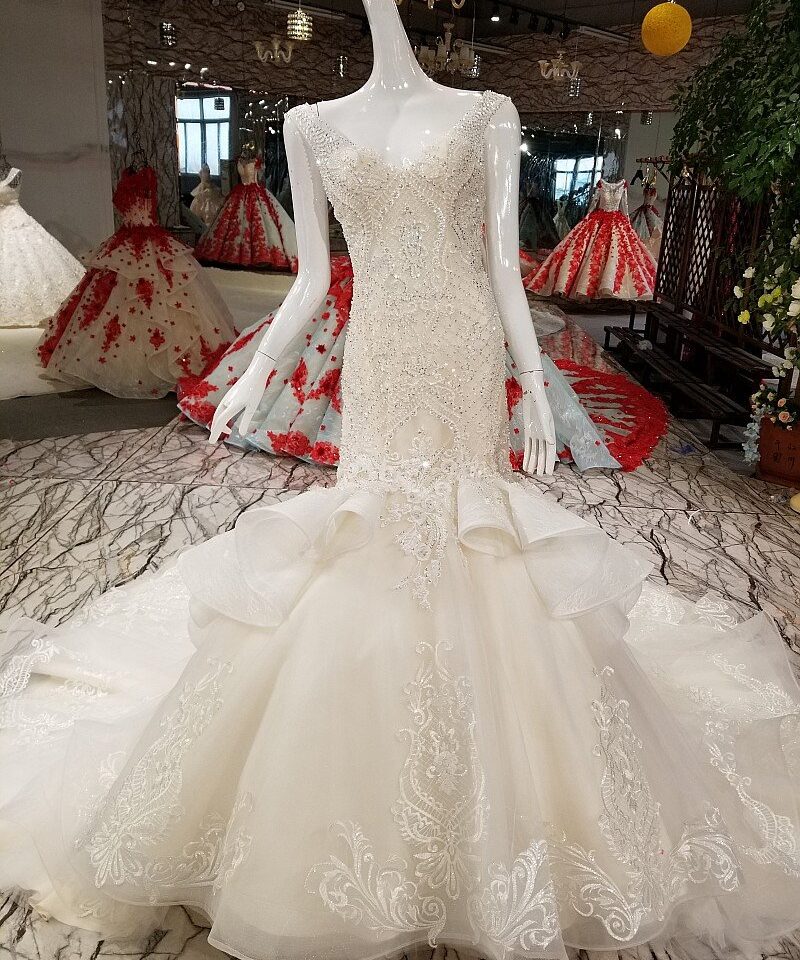 mermaid wedding dress 305-03