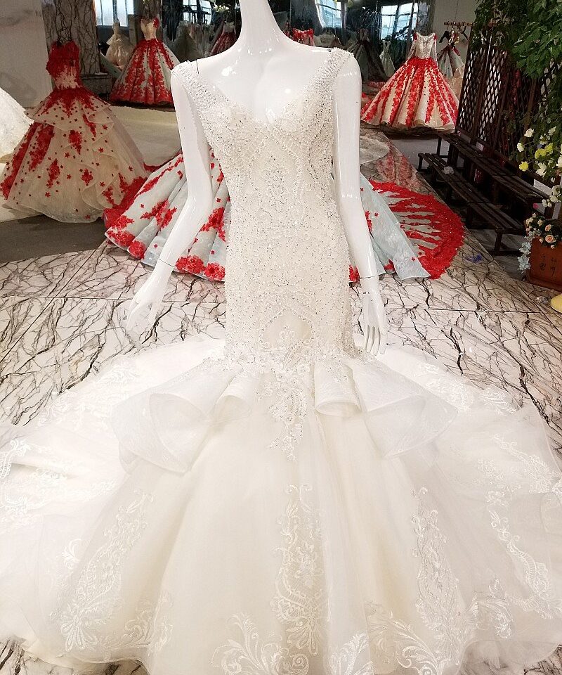 mermaid wedding dress 305-09