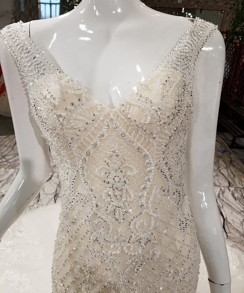 mermaid wedding dress 305-11