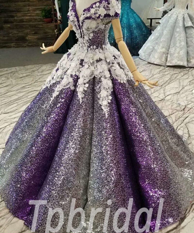 purple prom dress 0313-05