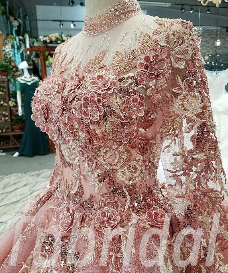 ball gowns pink 0323-02