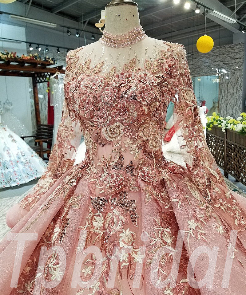 ball gowns pink 0323-10
