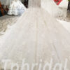crystal ball gown wedding dress-0326-06