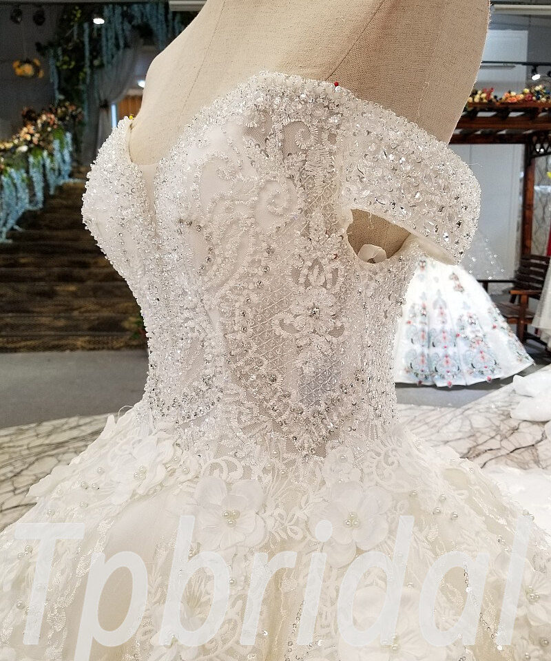 crystal ball gown wedding dress-0326-08