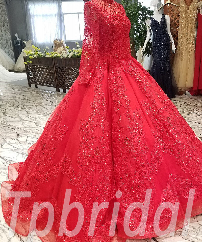 long sleeve prom dress 0317-03