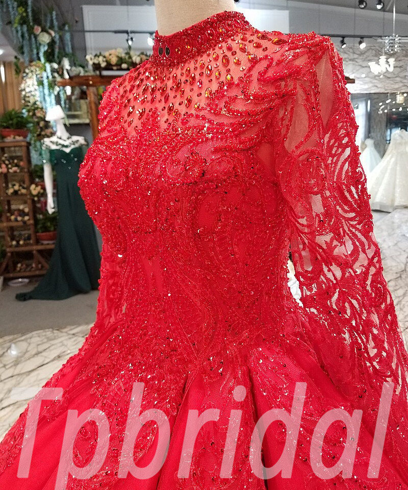 long sleeve prom dress 0317-04