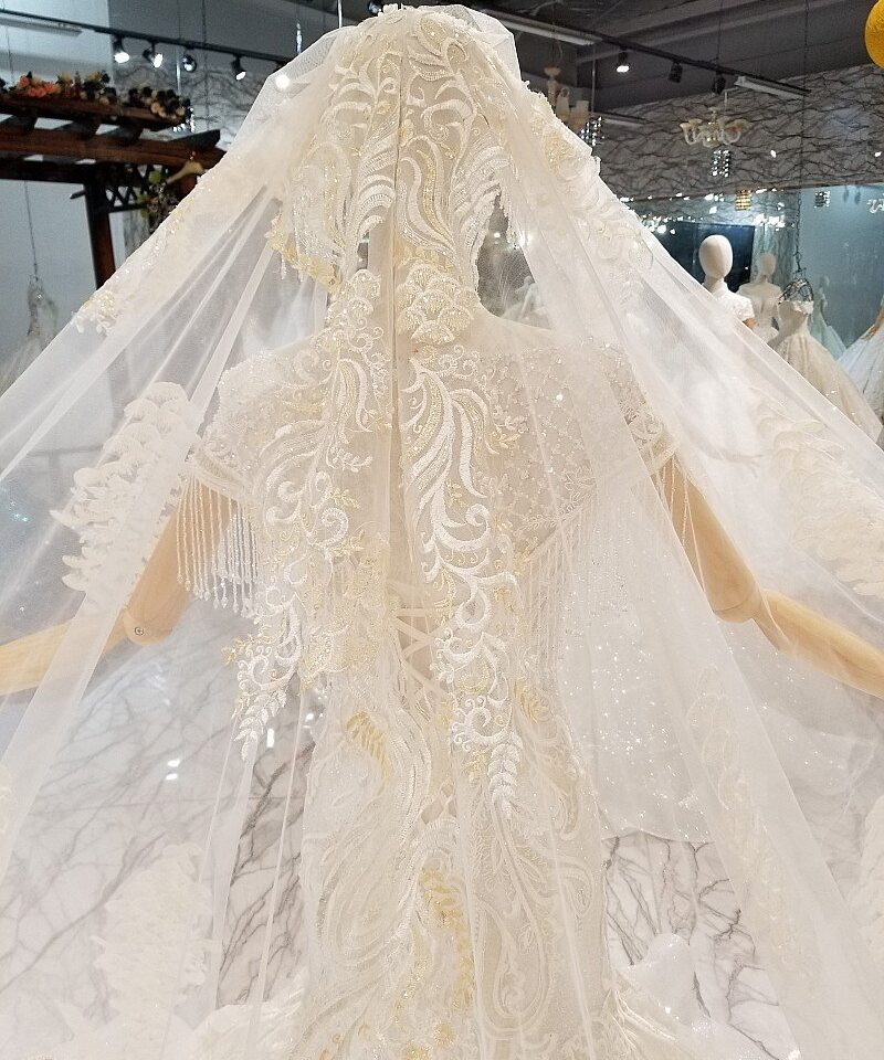 mermaid wedding gown 0325-02