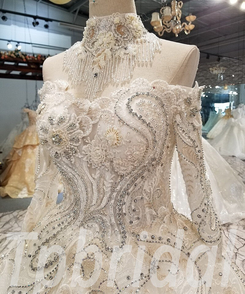 wedding dress custom made 0318-07