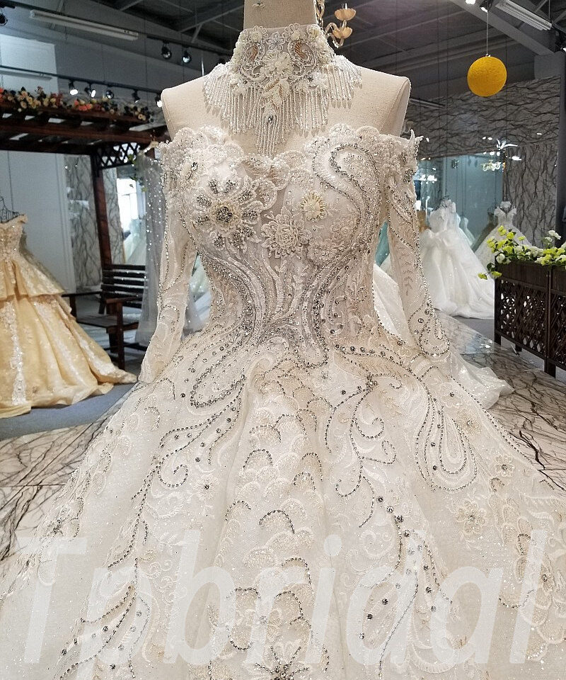 wedding dress custom made 0318-14