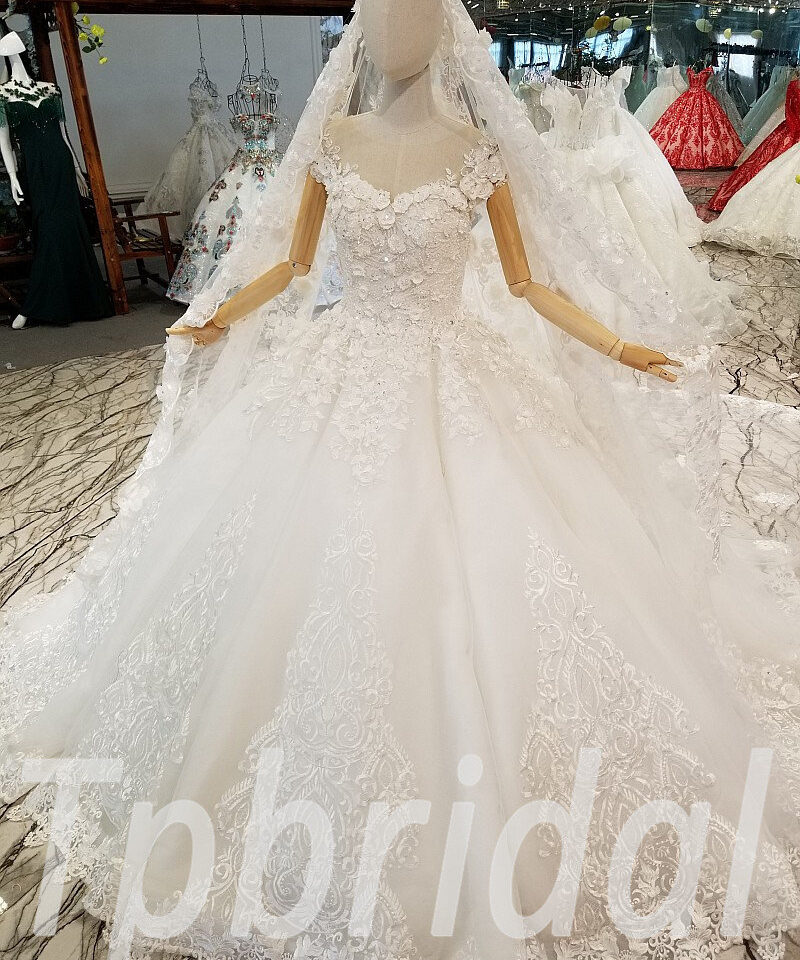wedding dress with flowers-0328-05