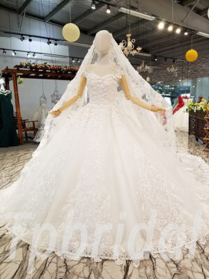 wedding dress with flowers-0328-11