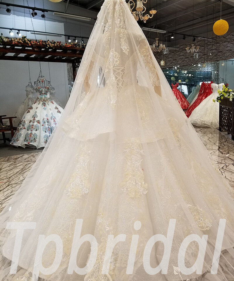 wedding dress with veil-0327-06