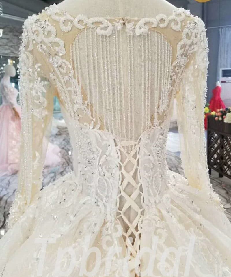 crystal wedding dress-20337-02