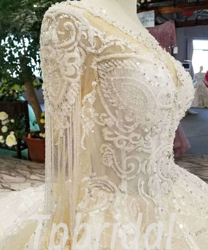 crystal wedding dress-20337-08