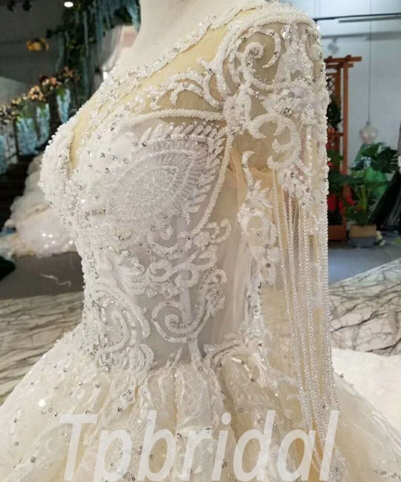 crystal wedding dress-20337-08