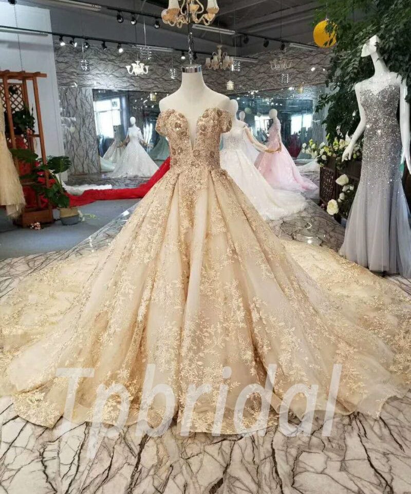 gold lace prom dress-20349-01