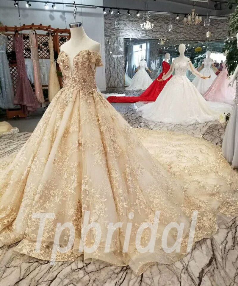 gold lace prom dress-20349-02