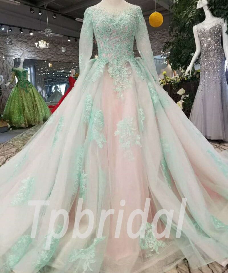 green prom dress-20346-02