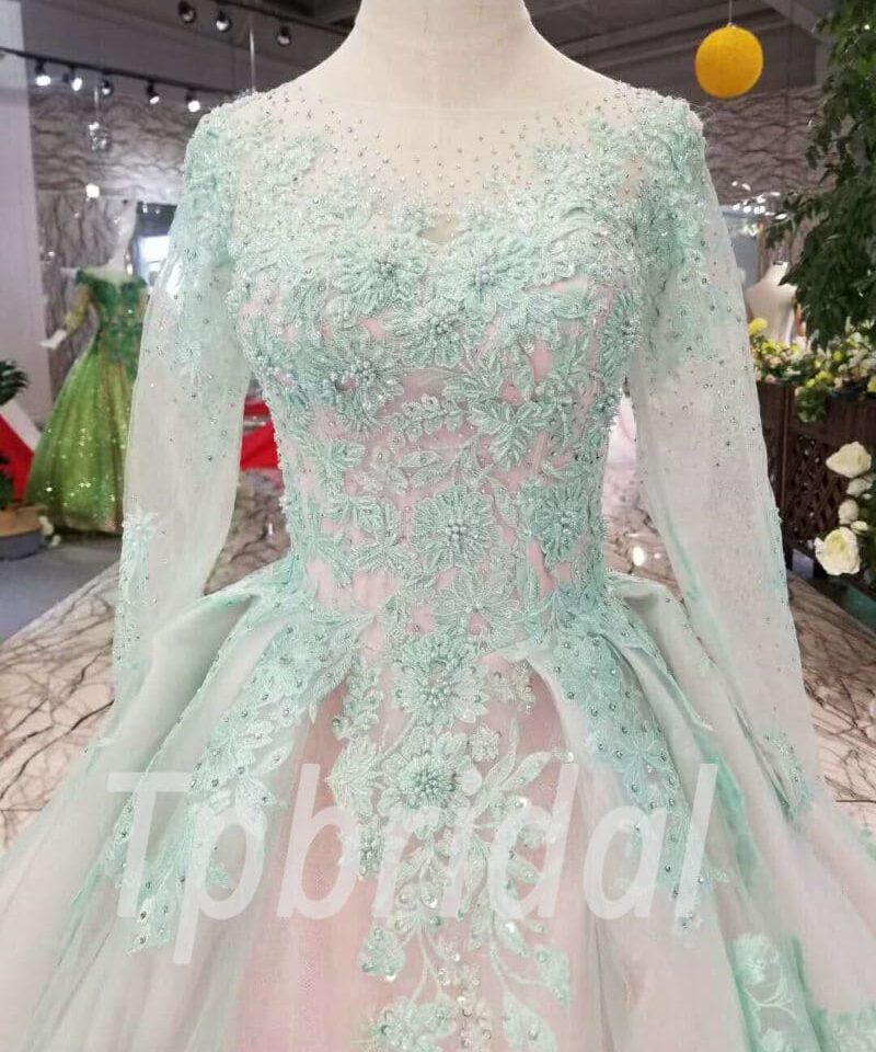 green prom dress-20346-04