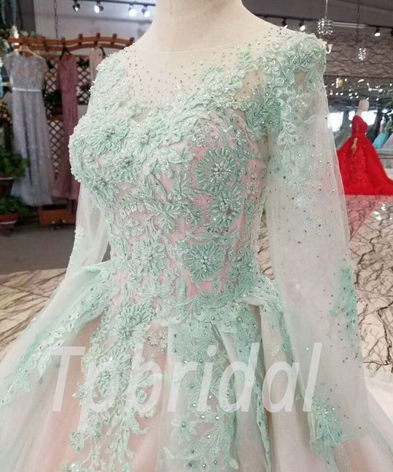 green prom dress-20346-05