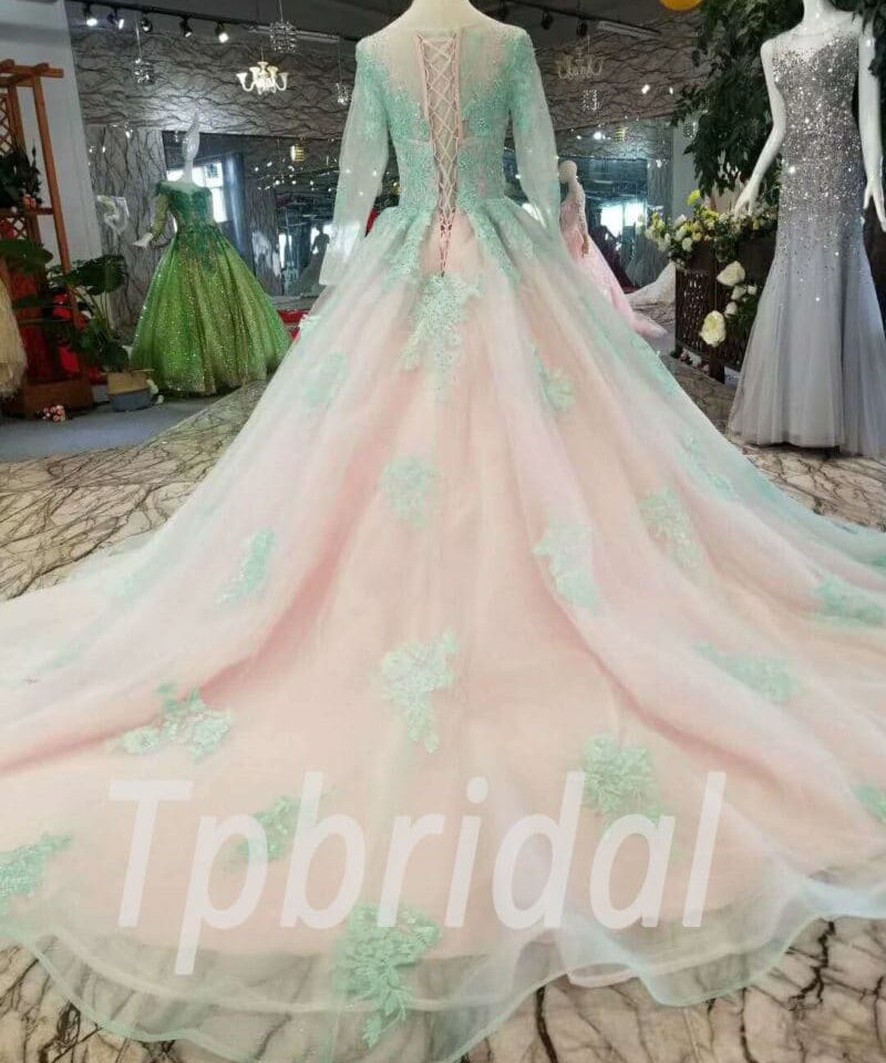 green prom dress-20346-06