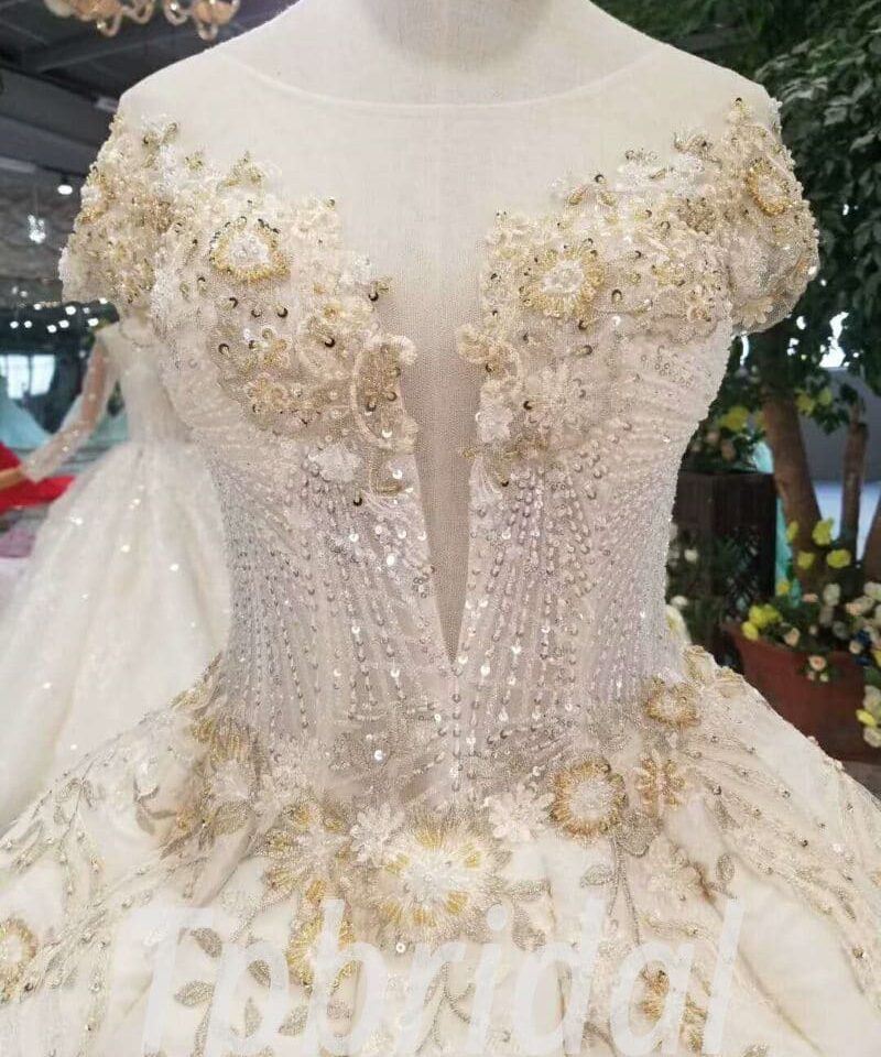 haute couture wedding dress ball gown-20358-06