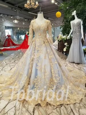 long sleeve prom dress-20348-01