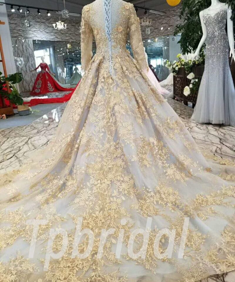 long sleeve prom dress-20348-07