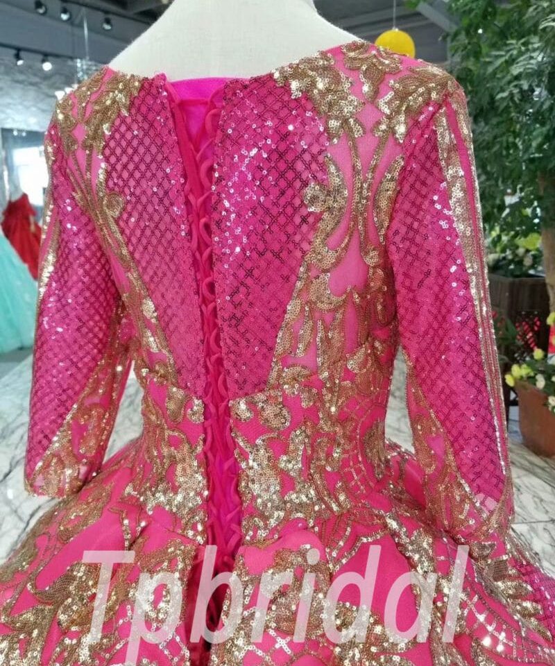 Fuchsia prom dress-20394-04