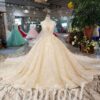 champagne wedding dress with bling-20373-01
