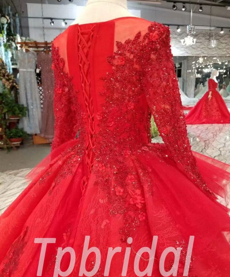 evening dress with train-20399-01