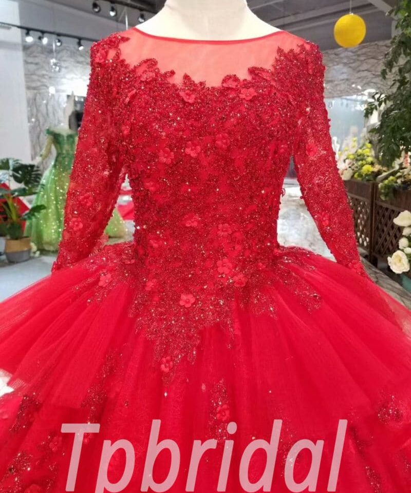 evening dress with train-20399-04