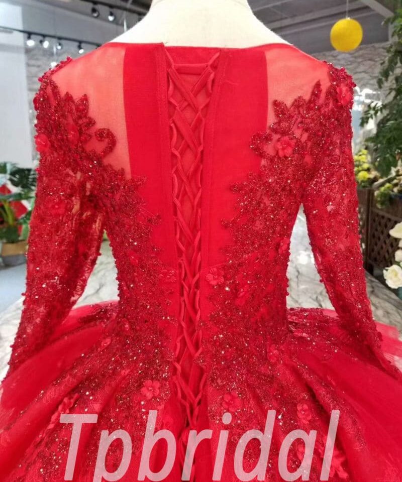 evening dress with train-20399-08