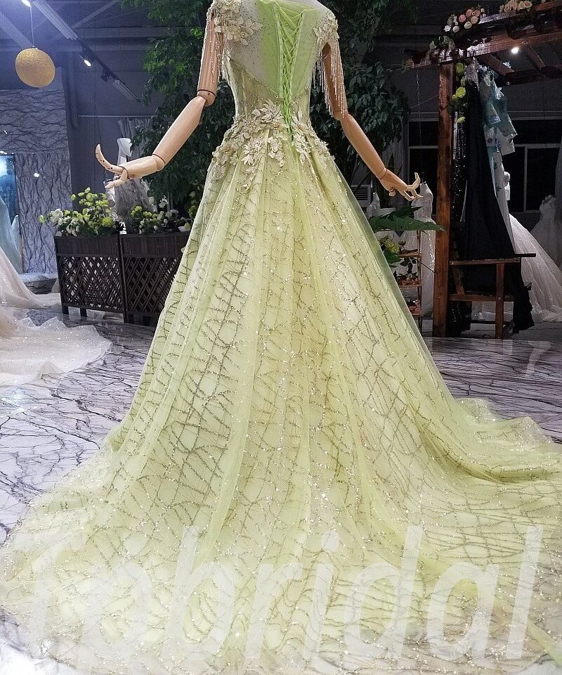 green evening dress-20382-03